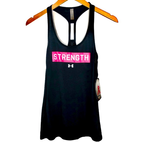 Under Armour Tops - Under Armour Tank Top | Breast Cancer Strength | S